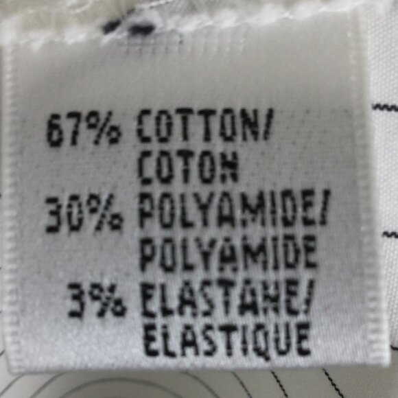 LaFayette 148 New York Button Up Striped Top 10 - Picture 7 of 8